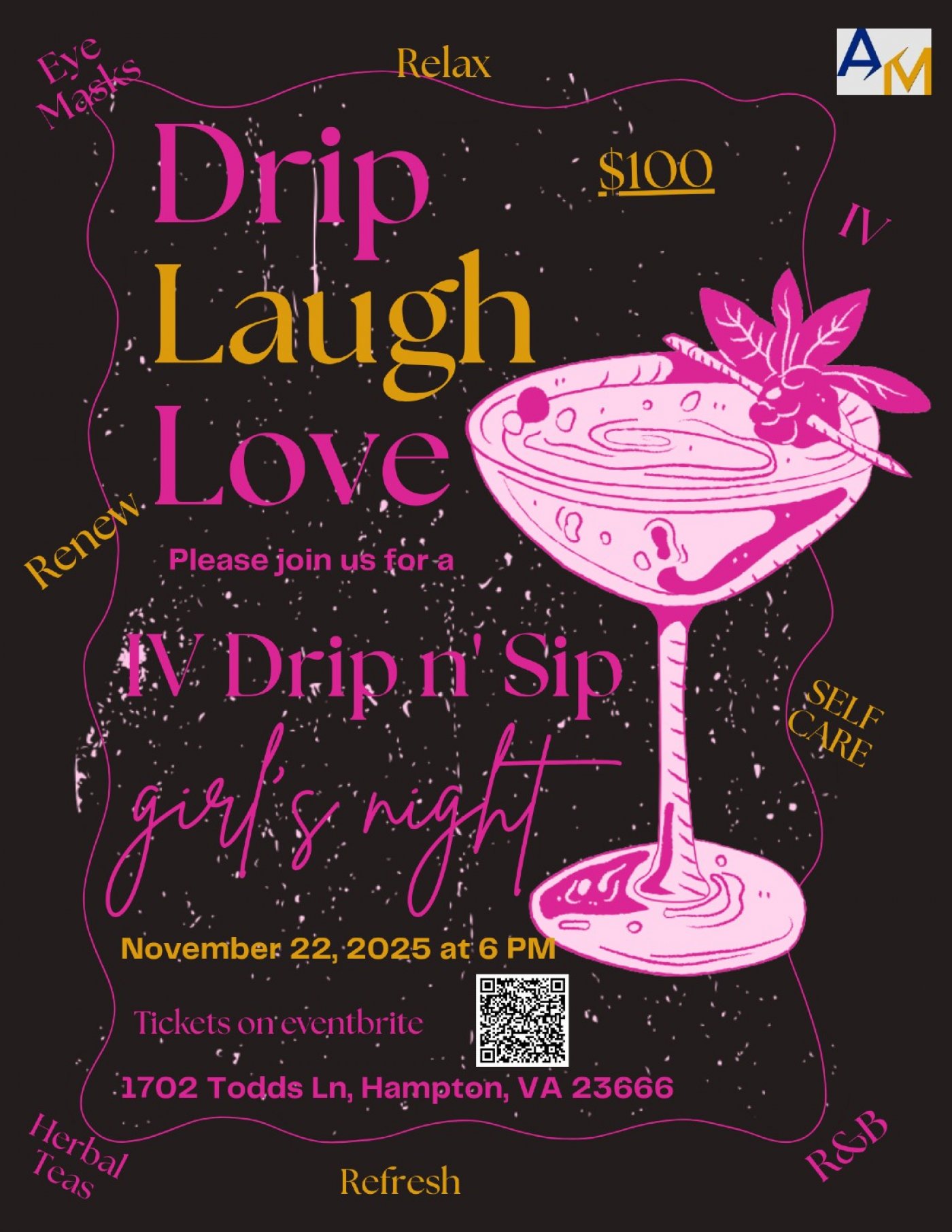 AquaMedics Girls Night IV Drip n Sip