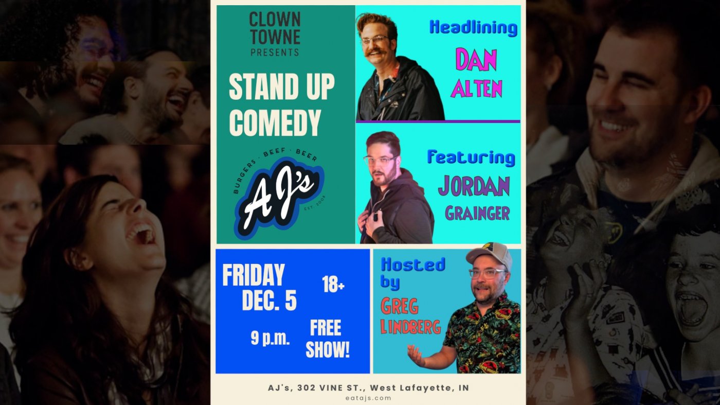 Dan Alten (Good Stand Up Comedy) for free at AJ's