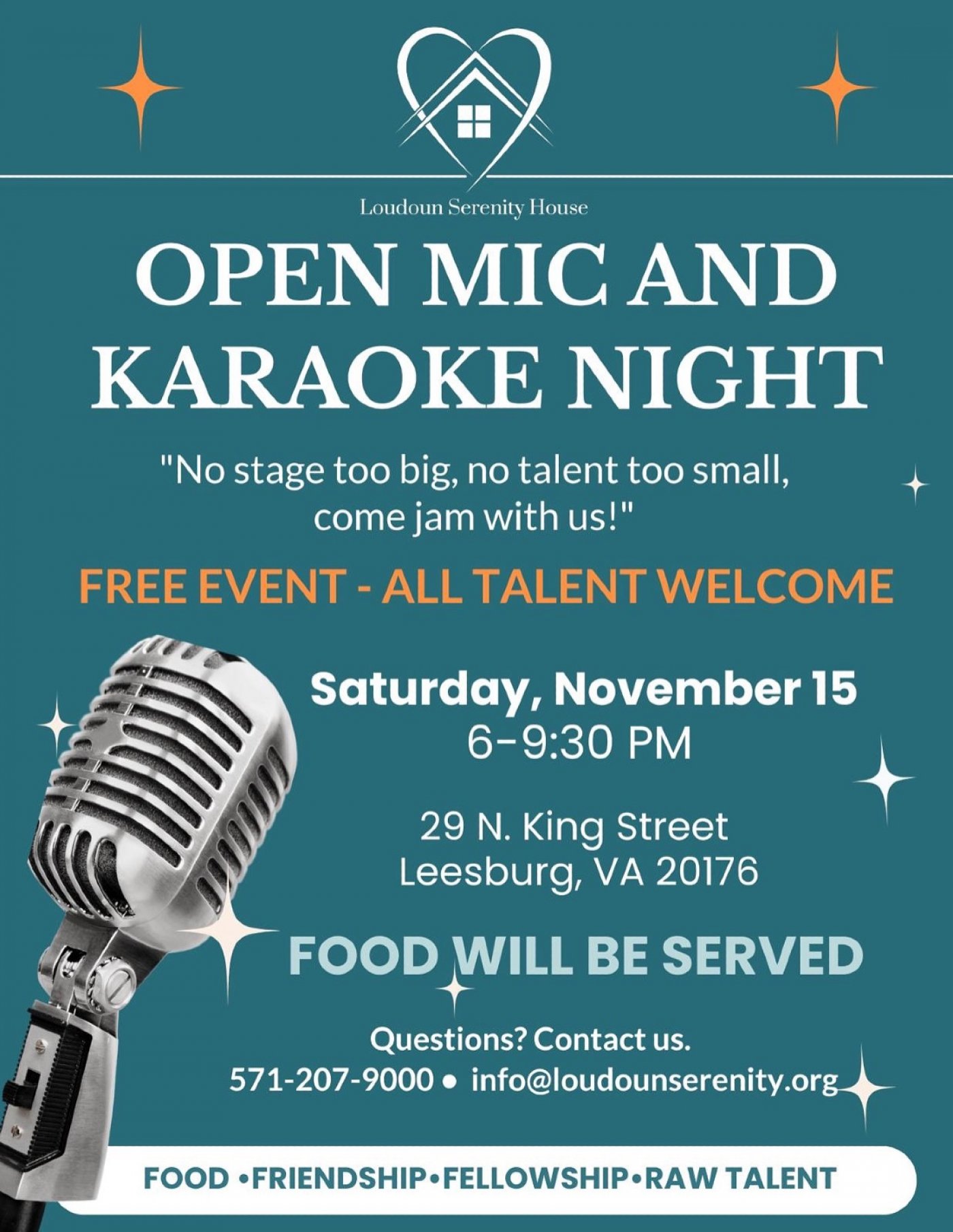 Sober Open Mic
