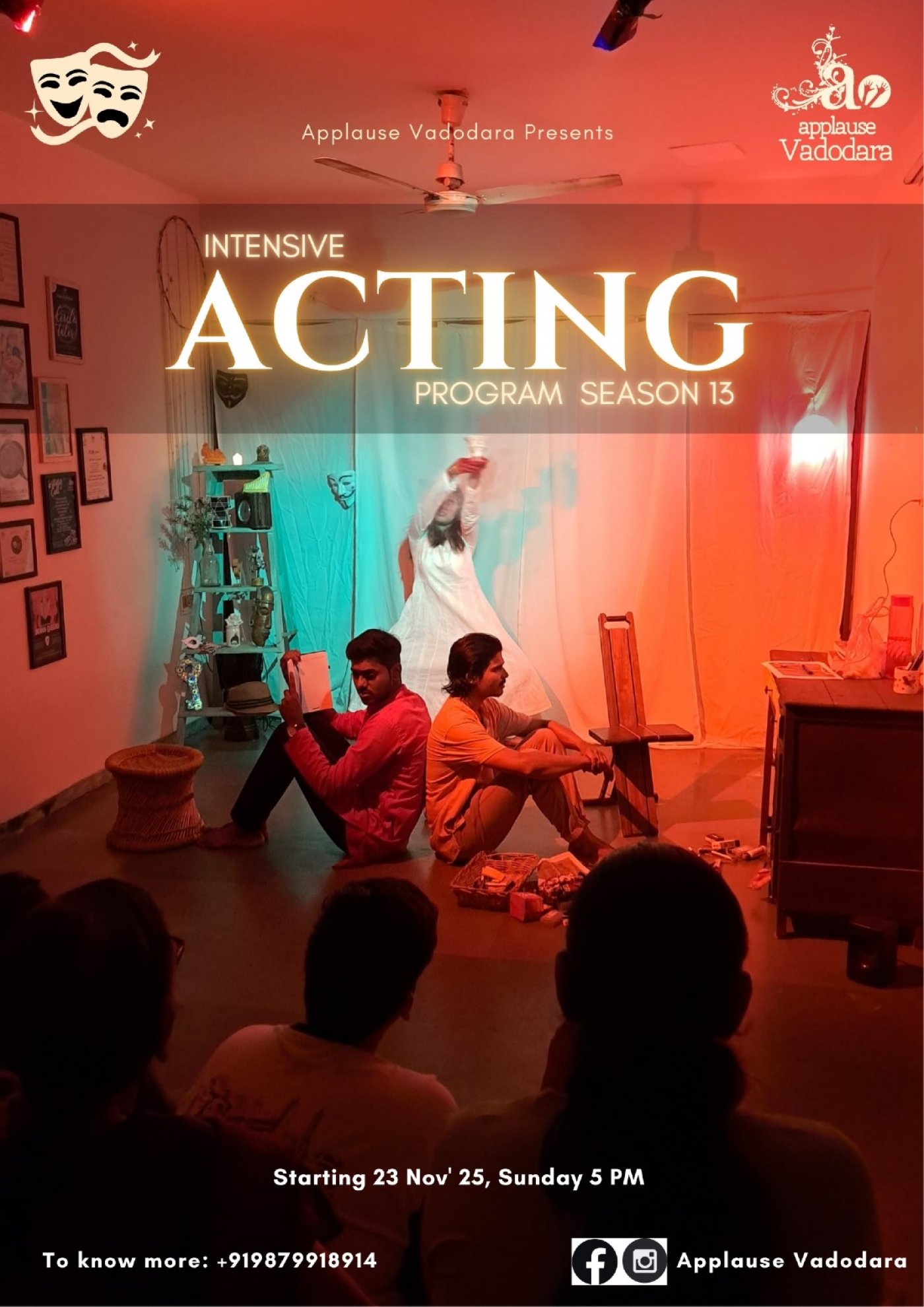 SEASON 13 - Intensive Acting Program by Applause Vadodara
