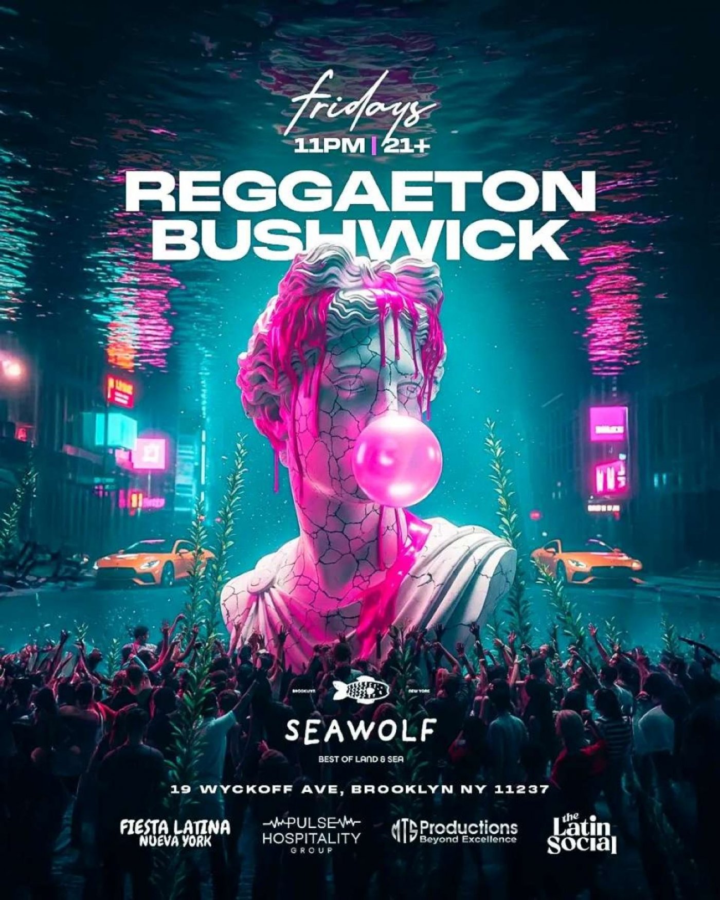Reggaeton Bushwick at Sea Wolf Brooklyn \u2013 Bushwick Nightlife