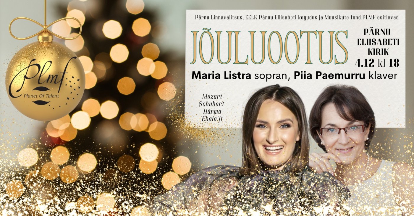 Music Trust PLMF Concert \u201cWAITING FOR CHRISTMAS\u201d at St. Elizabeth\u2019s Church in P\u00e4rnu