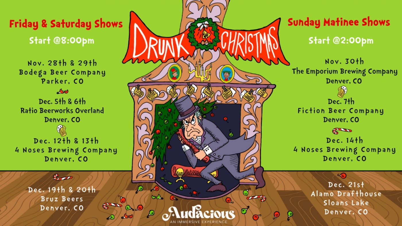 Audacious Immersive Presents: Drunk Christmas