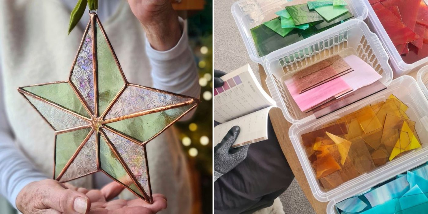 Introduction to Stained Glass - Christmas Star