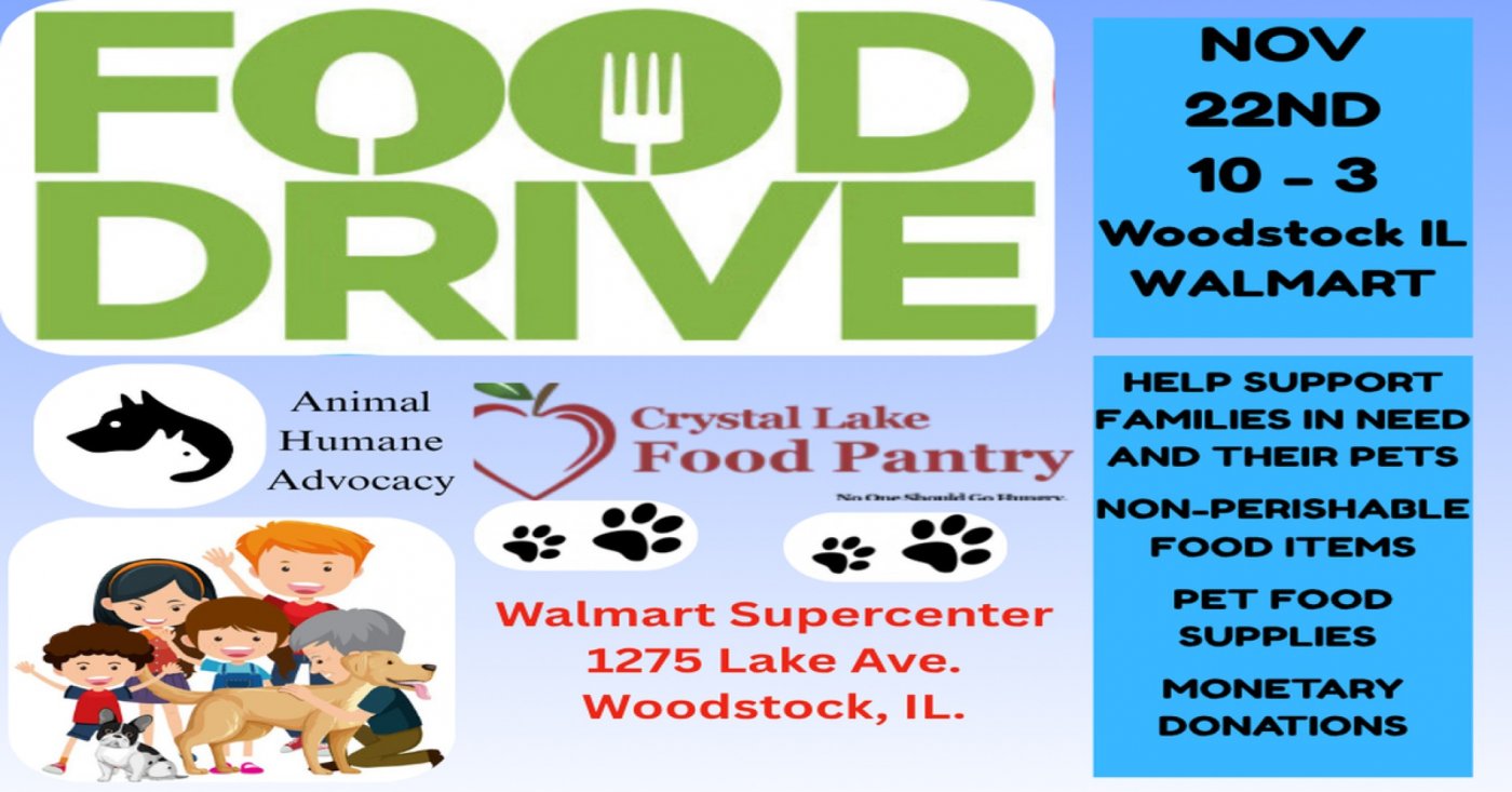 Paws & Pantries Food Drive
