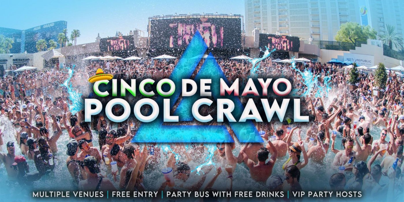 Cinco de Mayo Las Vegas Pool Crawl