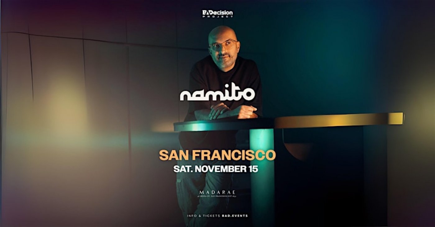 Beatport Best Seller, NAMITO live at MadaRae