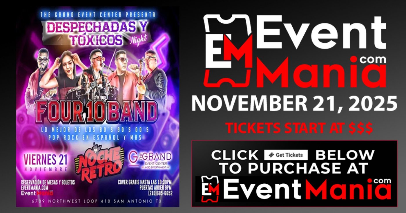 Noche Retro - Four 10 Band - San Antonio, TX