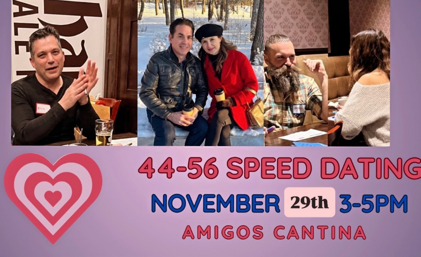 Speed Date 'Stoon: 44-56 Speed Dating returns!