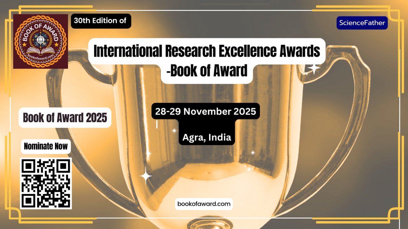 International Research Awards on Excellence Awards & Book of Award