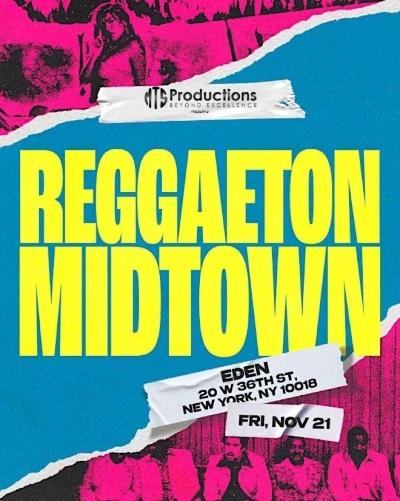 Reggaeton Midtown Grand Opening \u2013 Eden NYC \u2013 NYC Nightclub