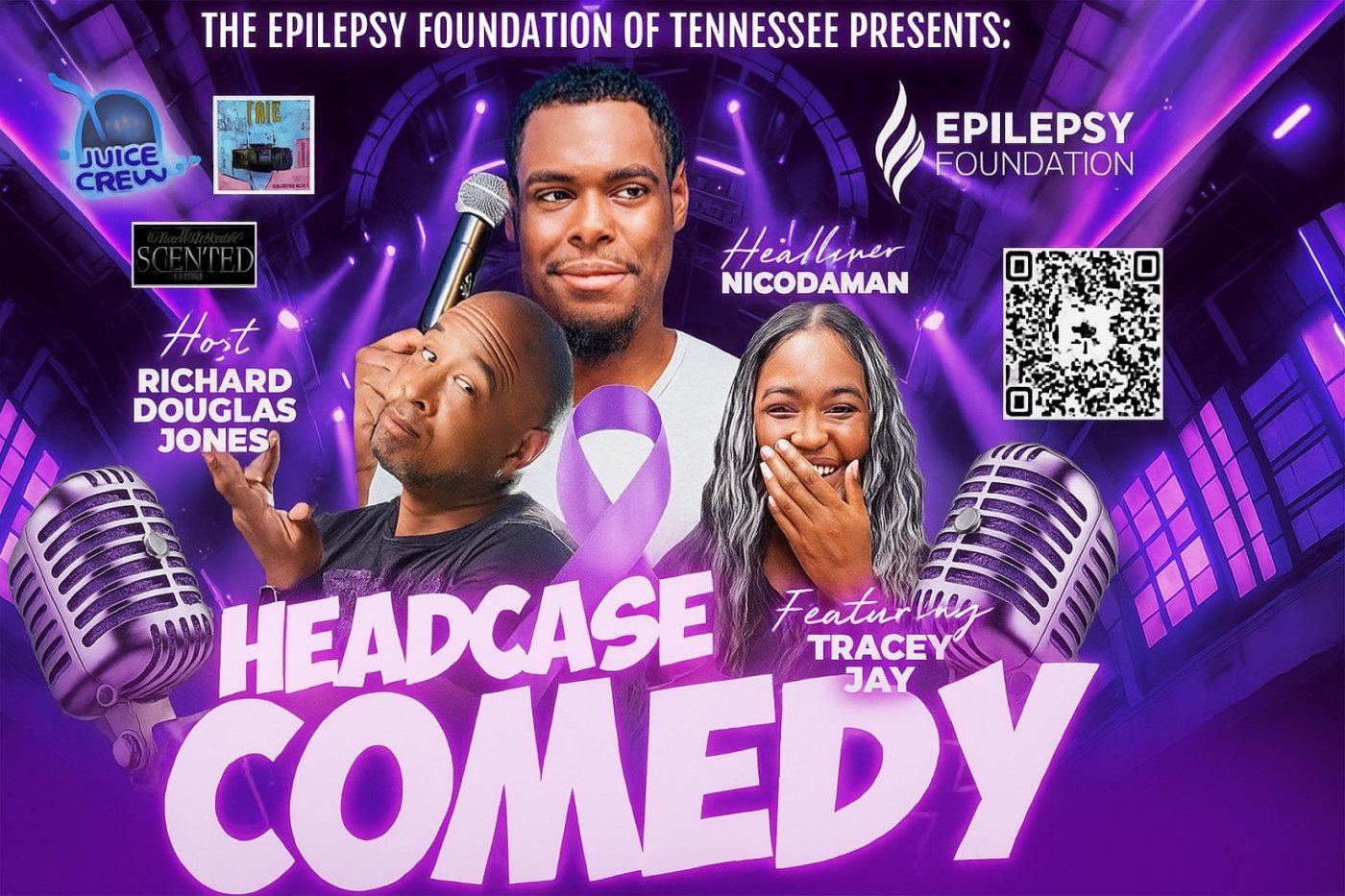 Headcase Comedy: An Epilepsy Benefit Show in Memphis!