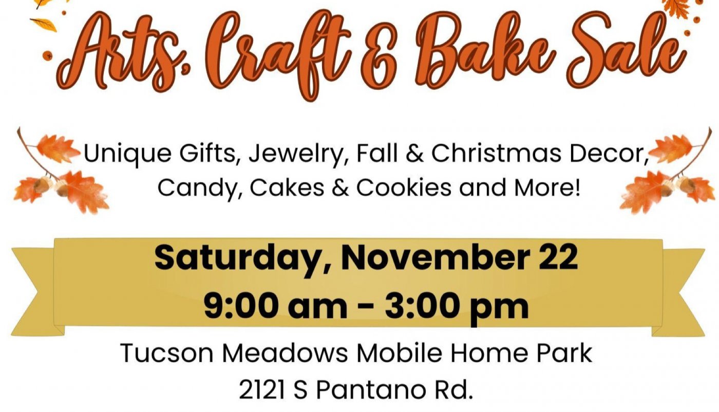 Tucson  Meadows Arts, Craft & Bake Sale