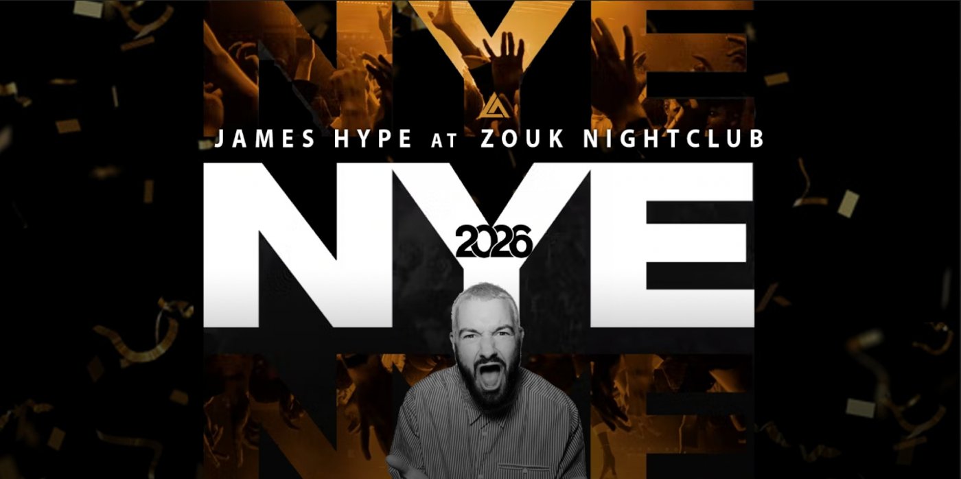  James Hype New Year's Eve | Zouk Nightclub