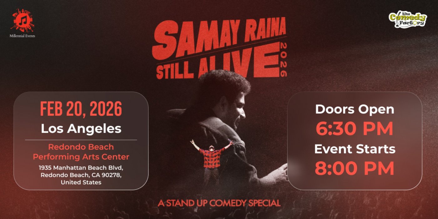 Samay Raina "Still Alive" - LA - 20th Feb, 2026