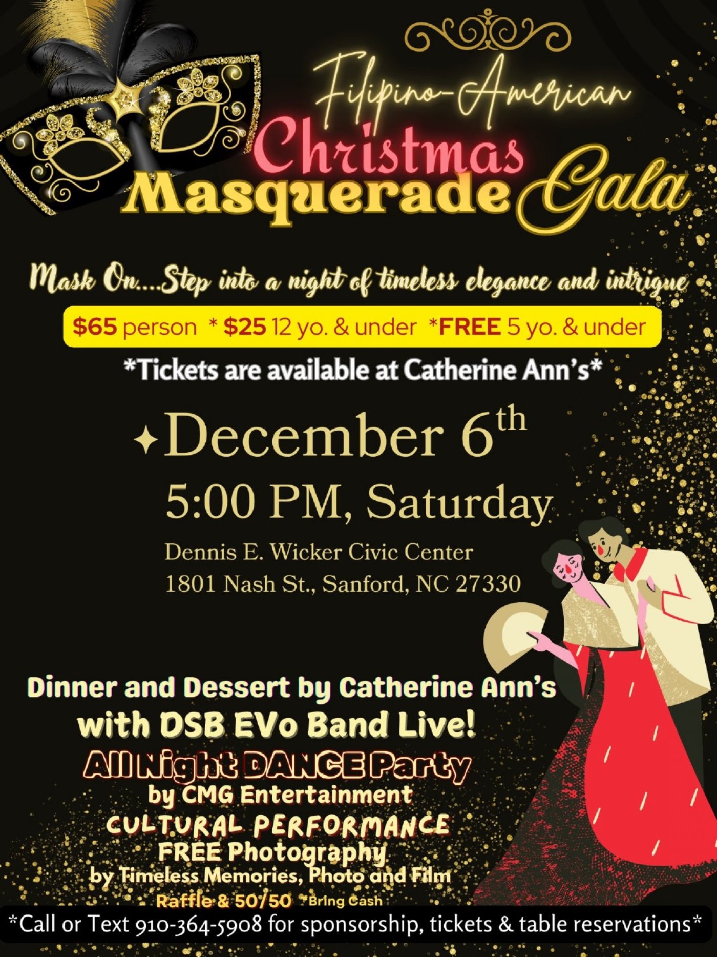 Filipino American Christmas Masquerade 2025