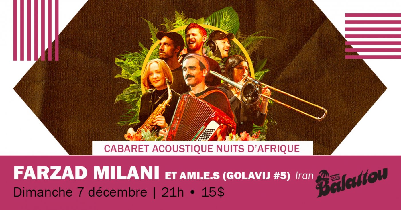 FARZAD MILANI ET AMI.E.S (Golavij #5)