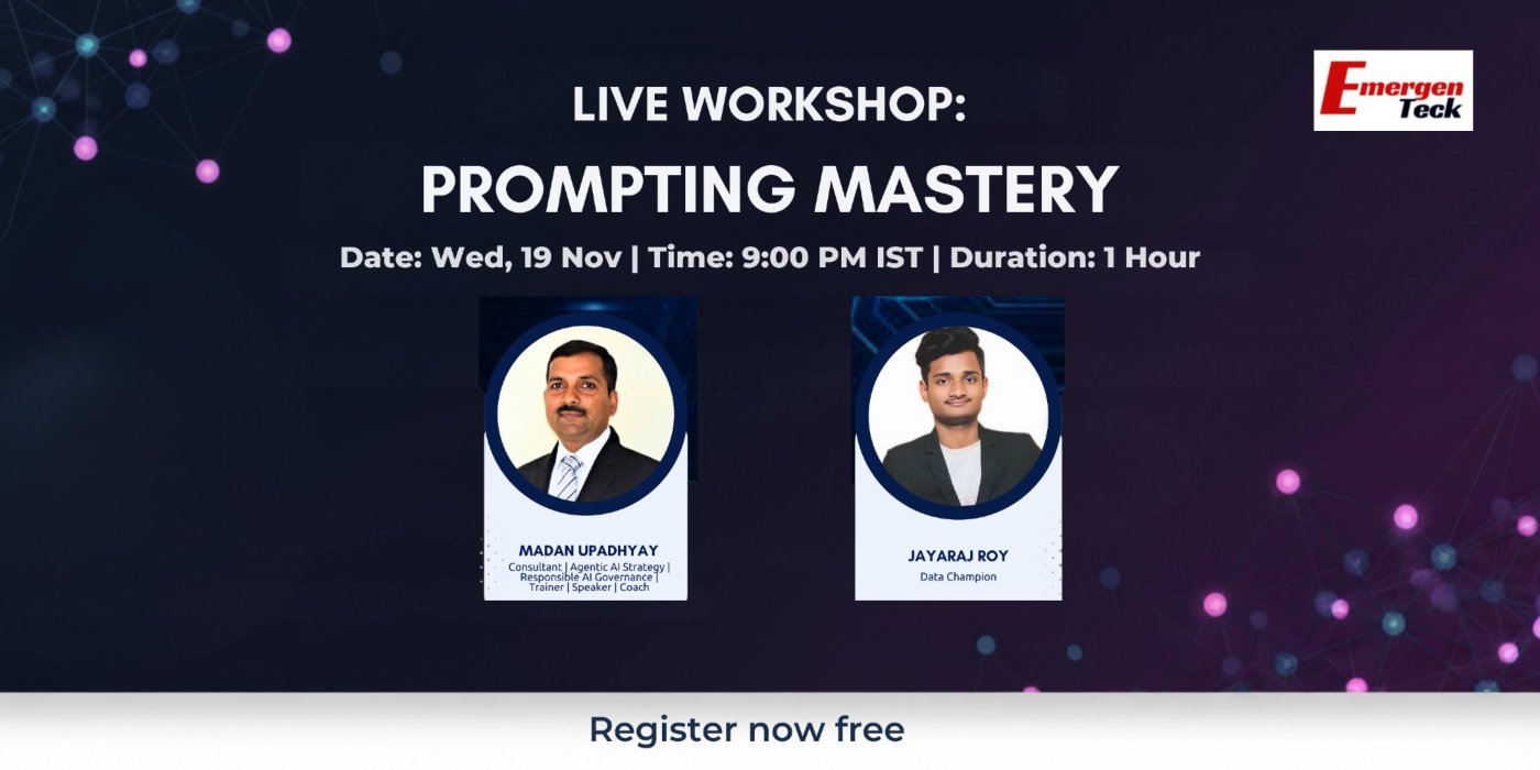 Live Workshop (Free): Prompting Mastery