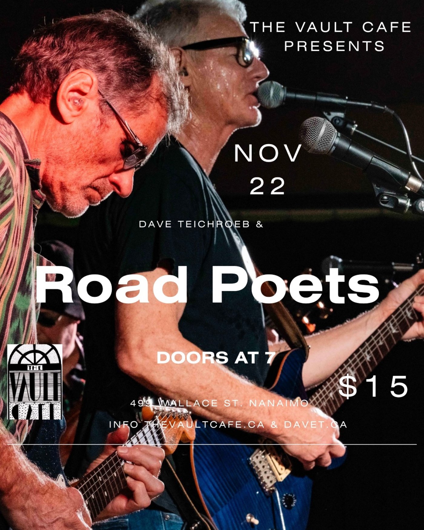 Road Poets at The Vault Cafe