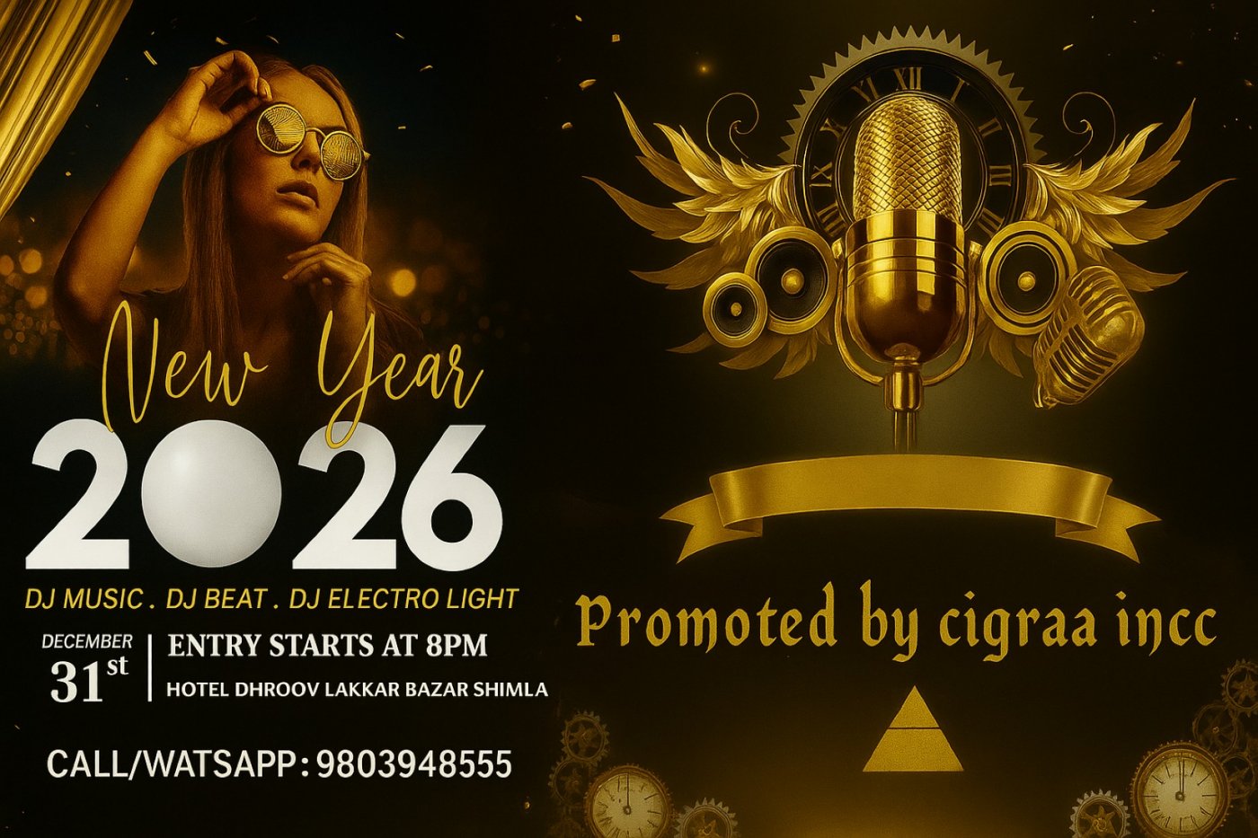 New Year\u2019s Eve 2026 \u2013 The Frost & Fire Celebration at Hotel Dhroov, Shimla 