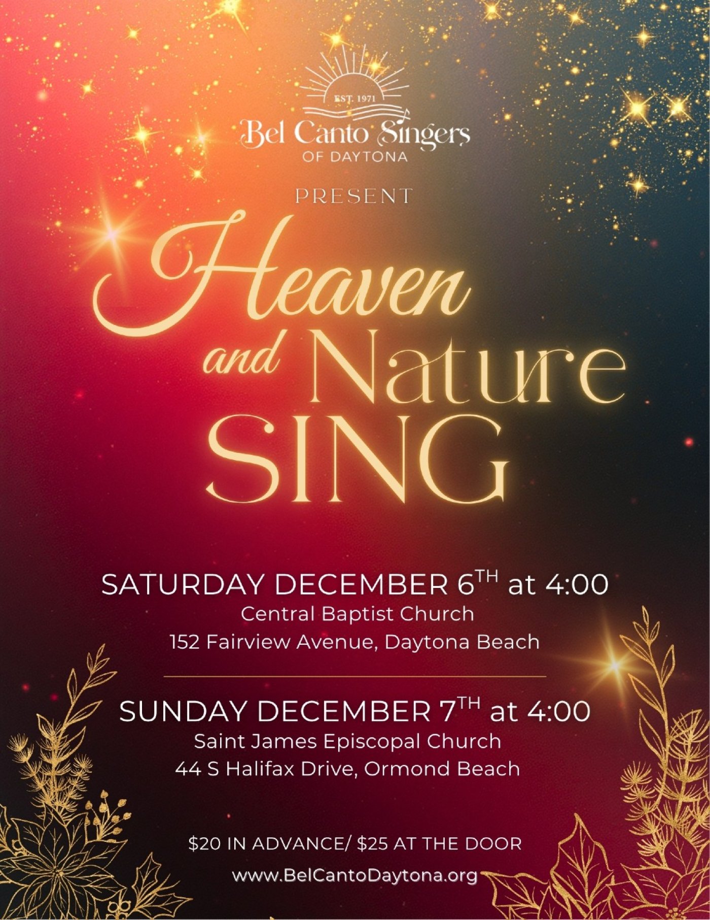 Heaven and Nature Sing