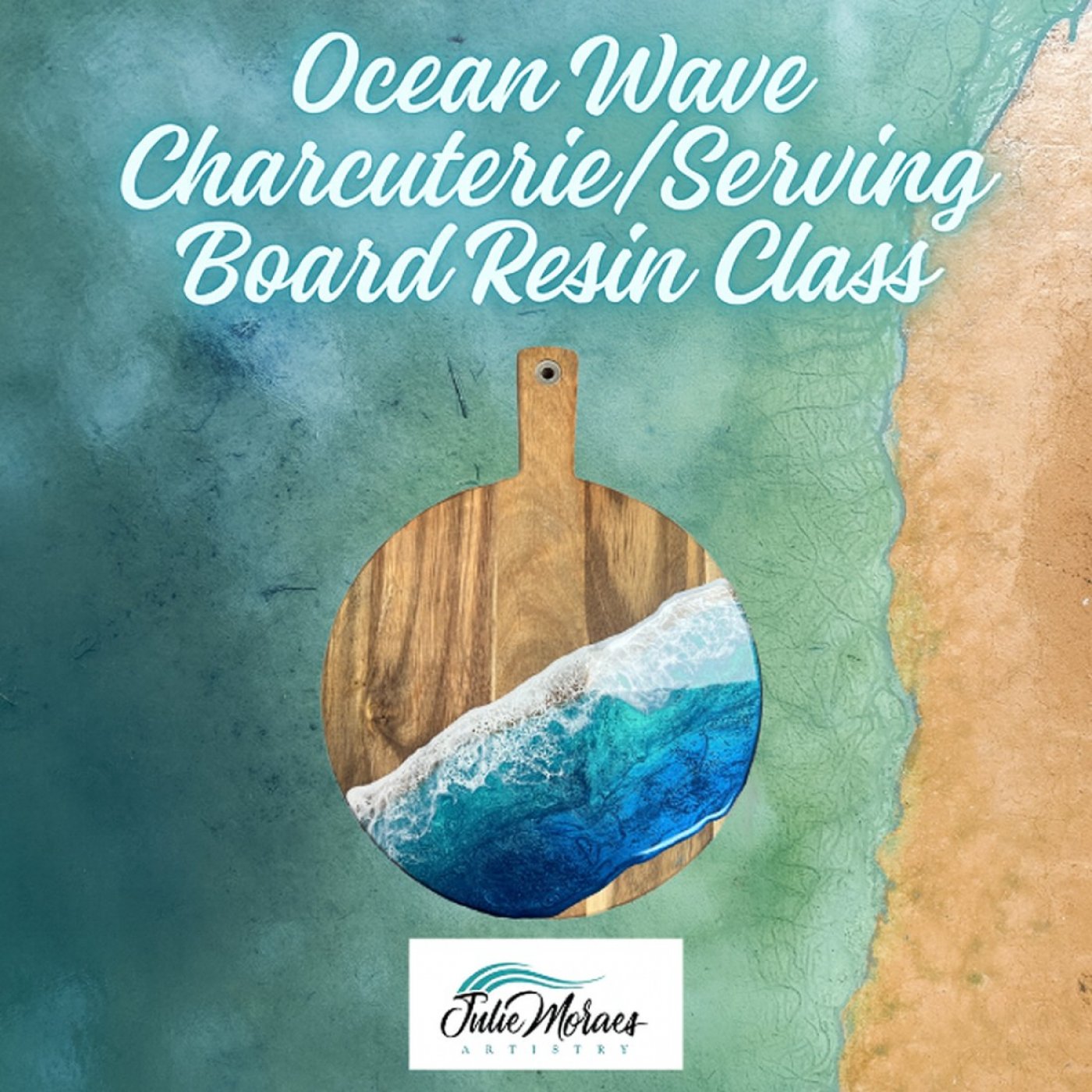 Ocean Wave Charcuterie\/Serving Board ~ADVANCED RESERVATION REQUIRED