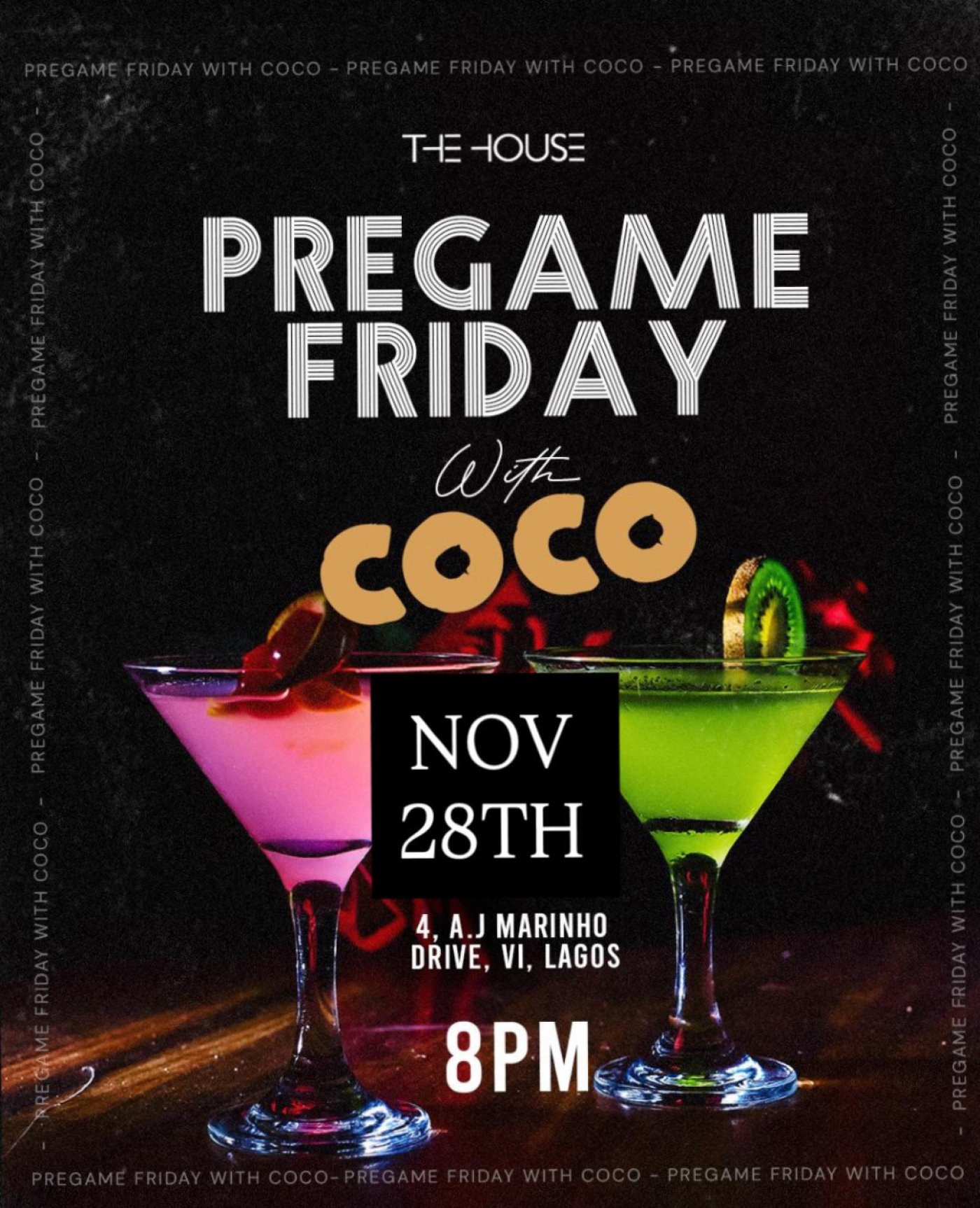 PREGAME FRIDAY WITH COCO