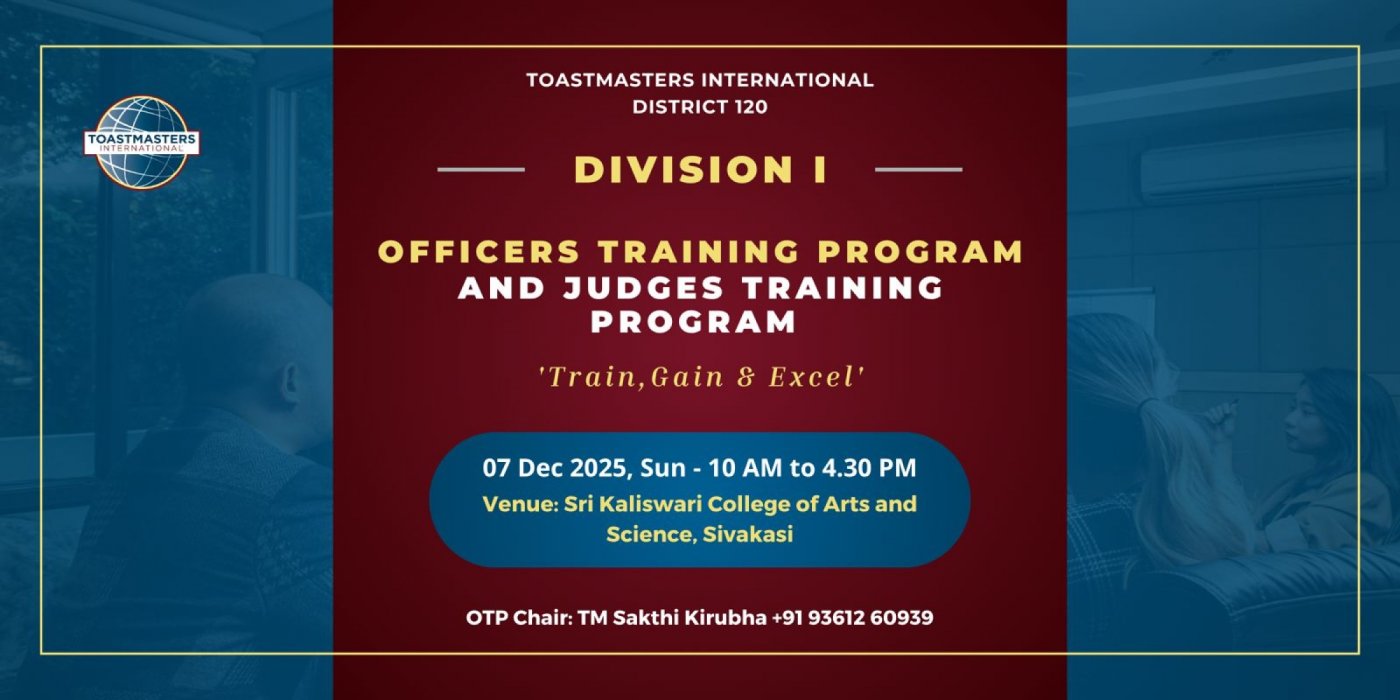 Division I - Officers Training Program and Judges Training Program