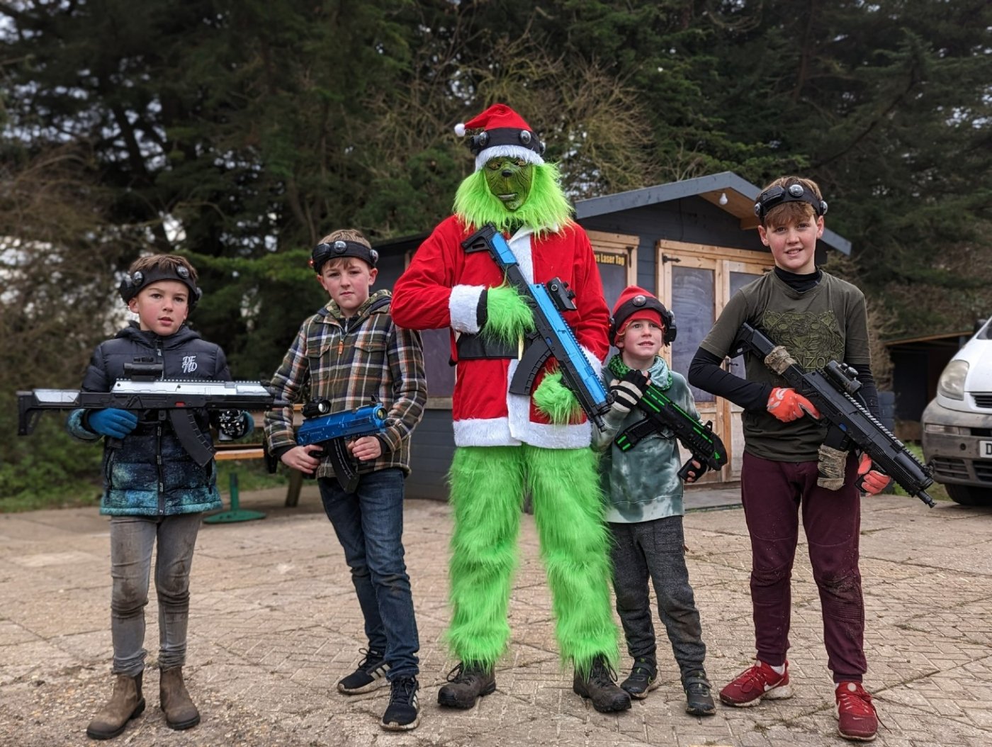Save Santa Laser Tag