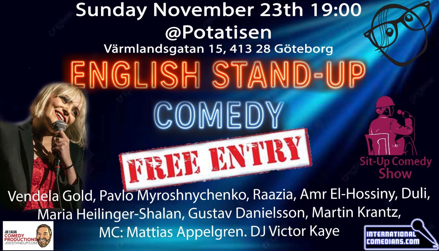 English Stand-up comedy