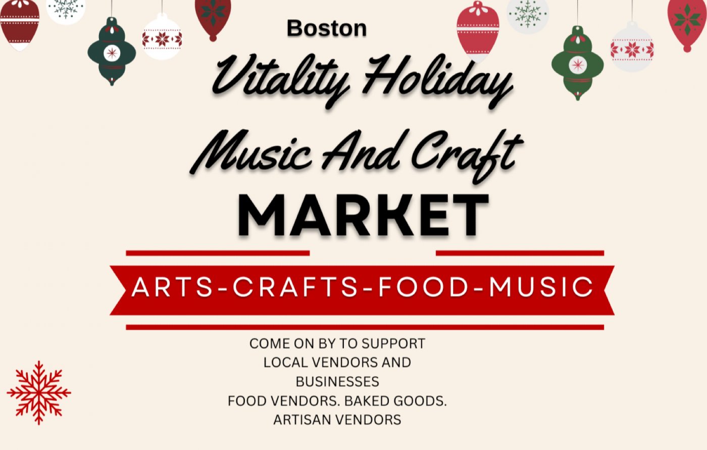 BOSTON HOLIDAY MUSIC AND CRAFT FESTIVAL
