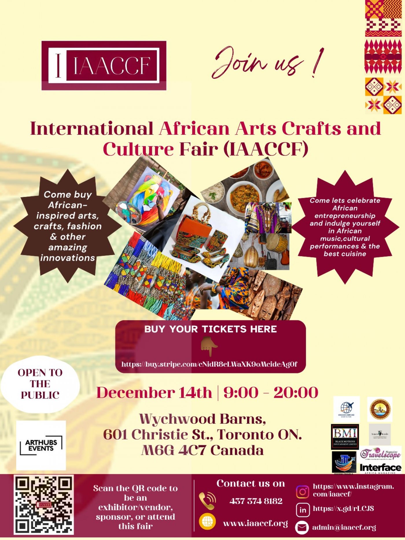 INTERNATIONAL AFRICAN ARTS, CRAFTS AND CULTURE FAIR (IAACCF)