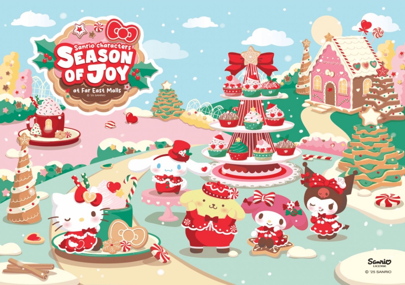 Celebrate The Season Of Joy With SANRIO CHARACTERS At Far East Malls