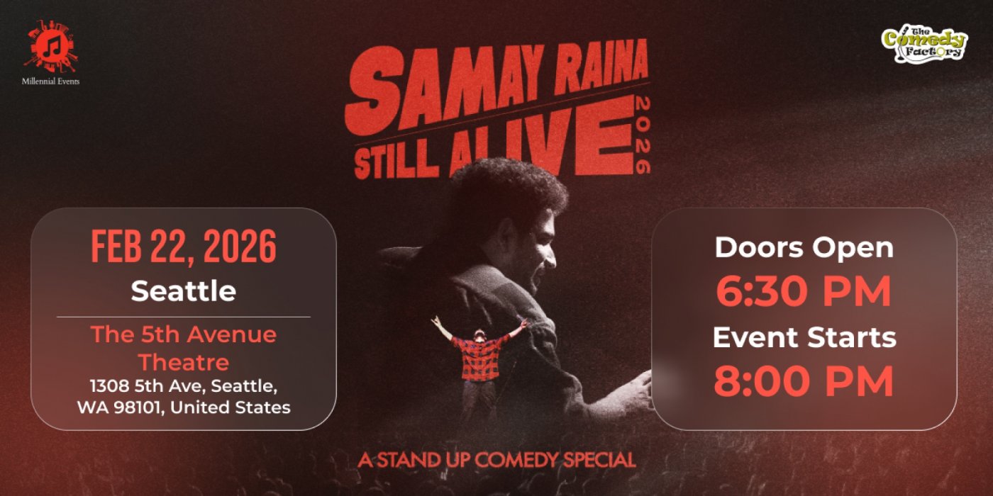 Samay Raina "Still Alive" - Seattle - 22nd Feb, 2026