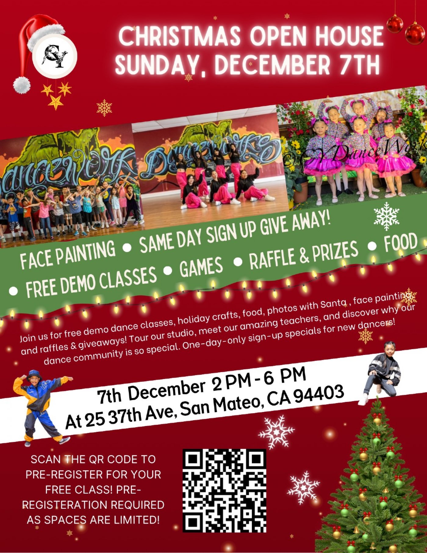 Join Us for Our Christmas Open House! December 7th \u2728\ud83c\udf84