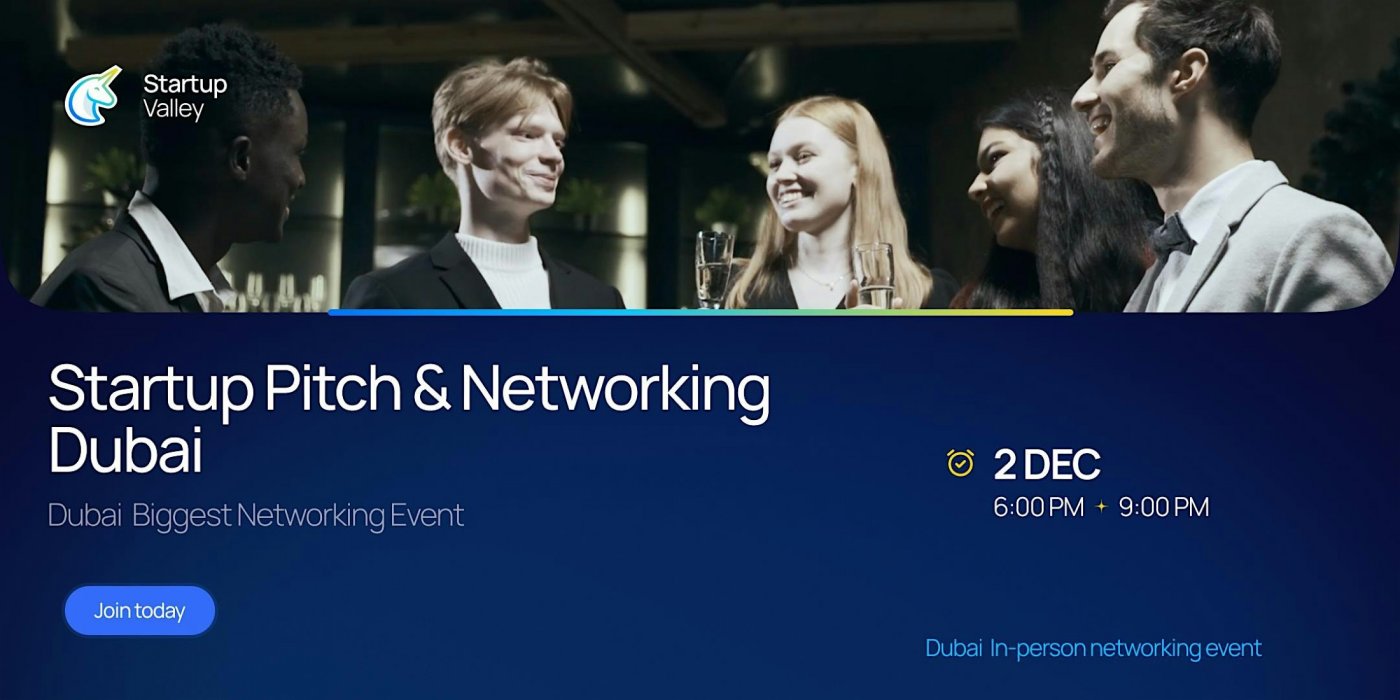Startup Pitch & Networking Dubai