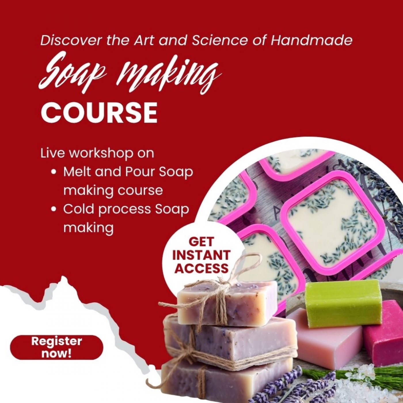 Soap Making Live Workshop