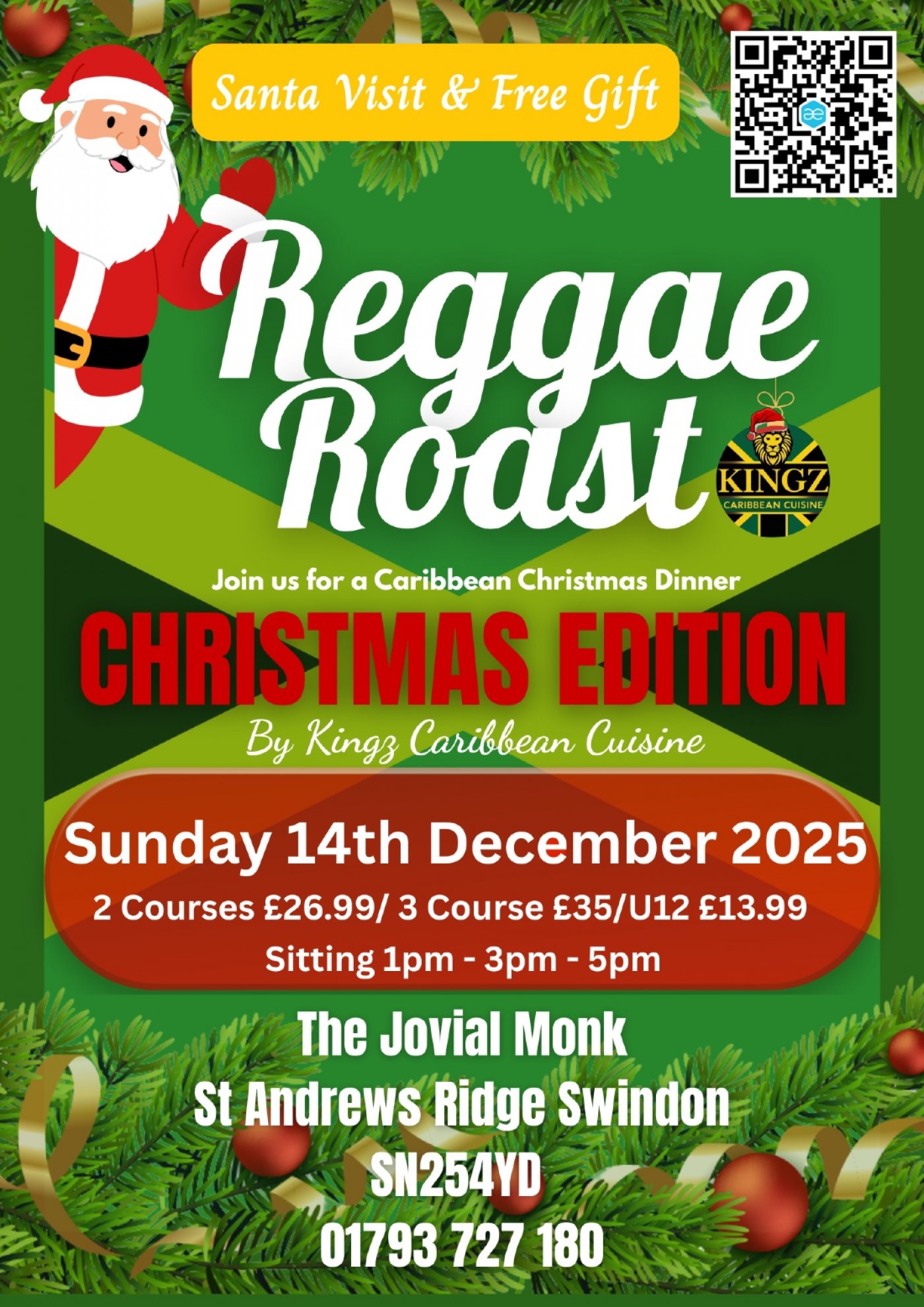 Reggae Roast Christmas Edition