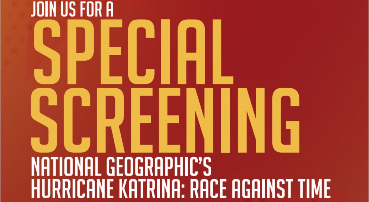 Hurricane Katrina: Race Against Time - Screening and Discussion