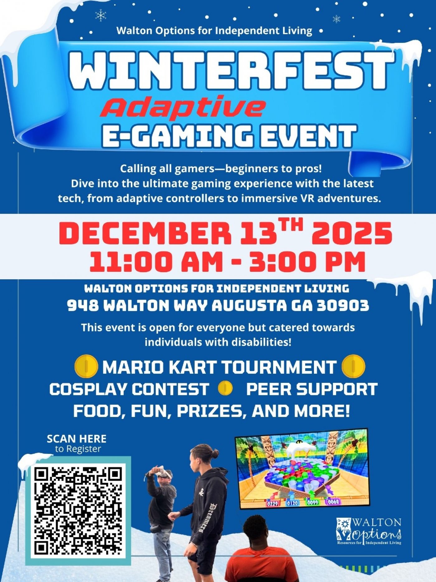Winterfest Adaptive E-gaming Event