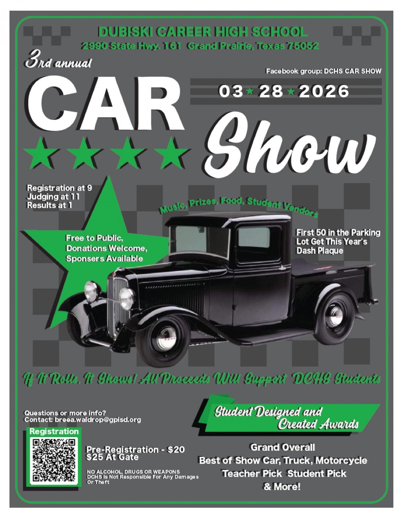 DCHS 3rd Annual Car Show