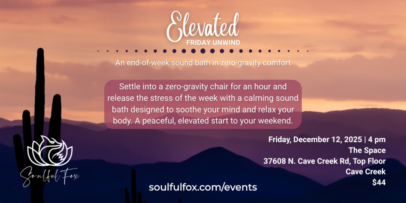 Elevated Friday Unwind Sound Bath