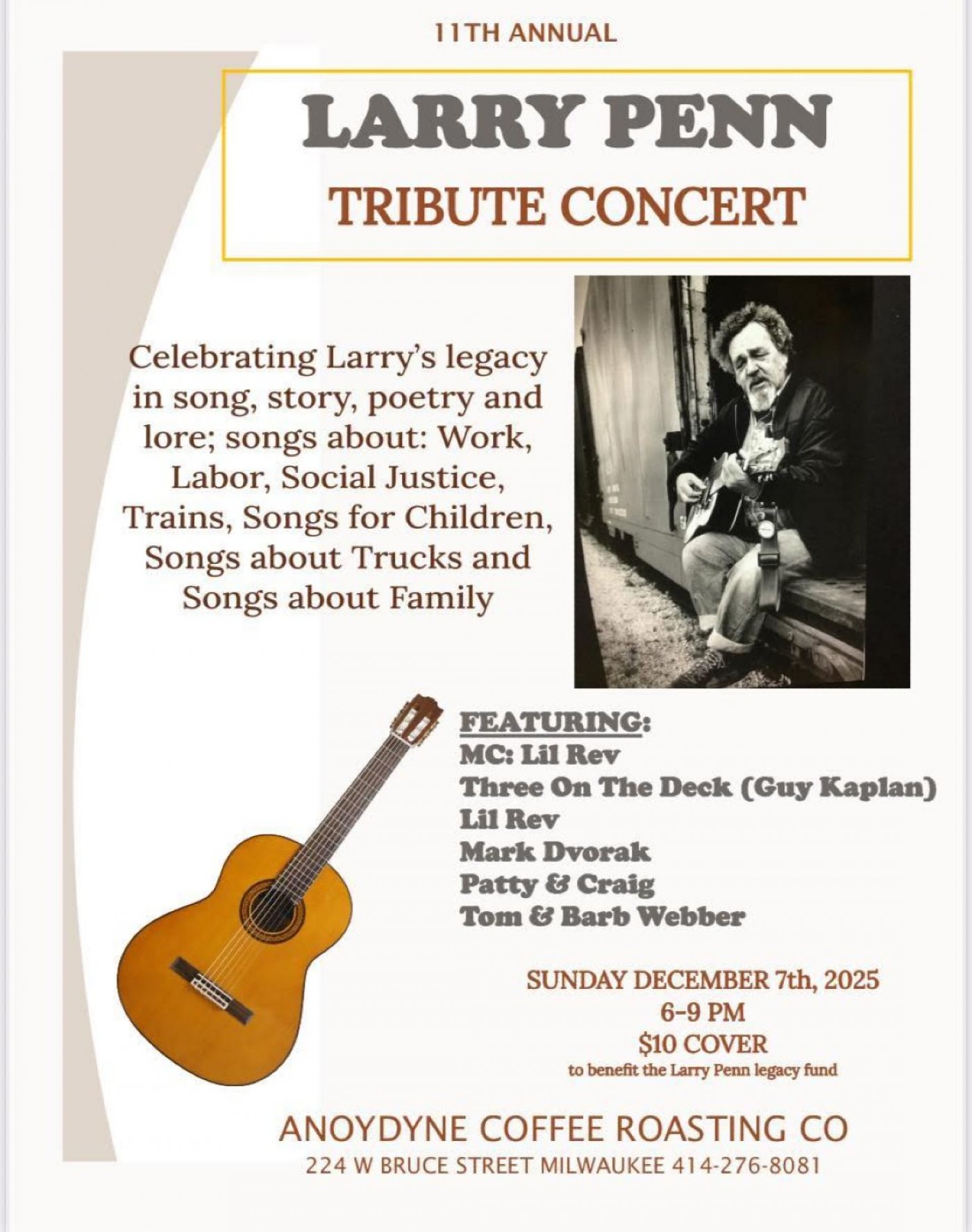 11th Annual Larry Penn Tribute Concert