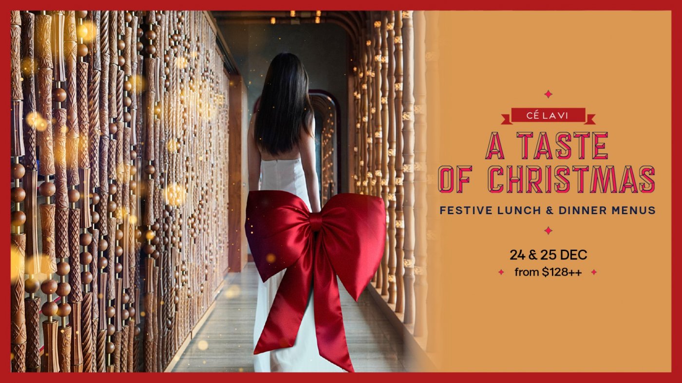 C\u00c9 LA VI Presents Holiday Dining with a Christmas Lunch