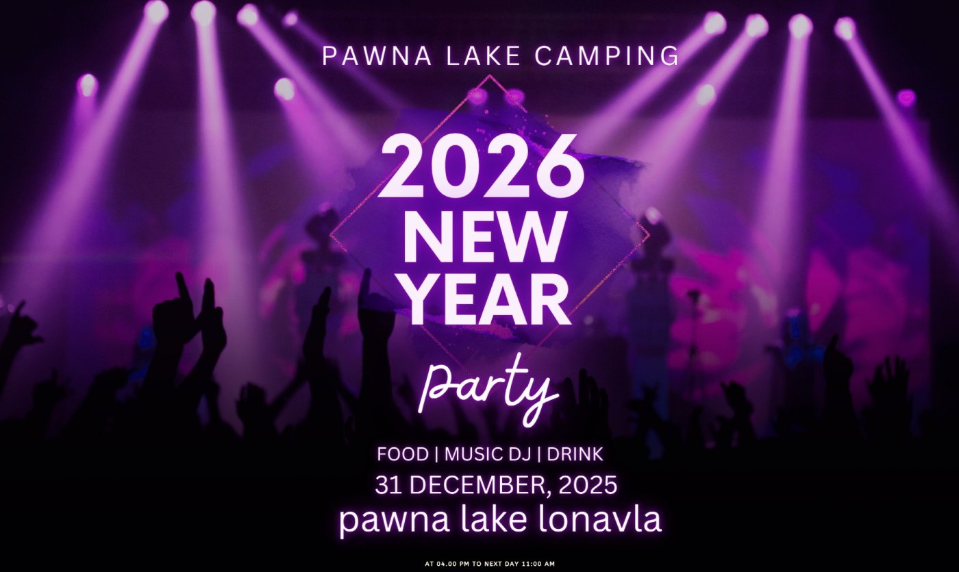 The Biggest New Year Eve Festival At Pawna Lake camping Lonavala 2025 | NY2026