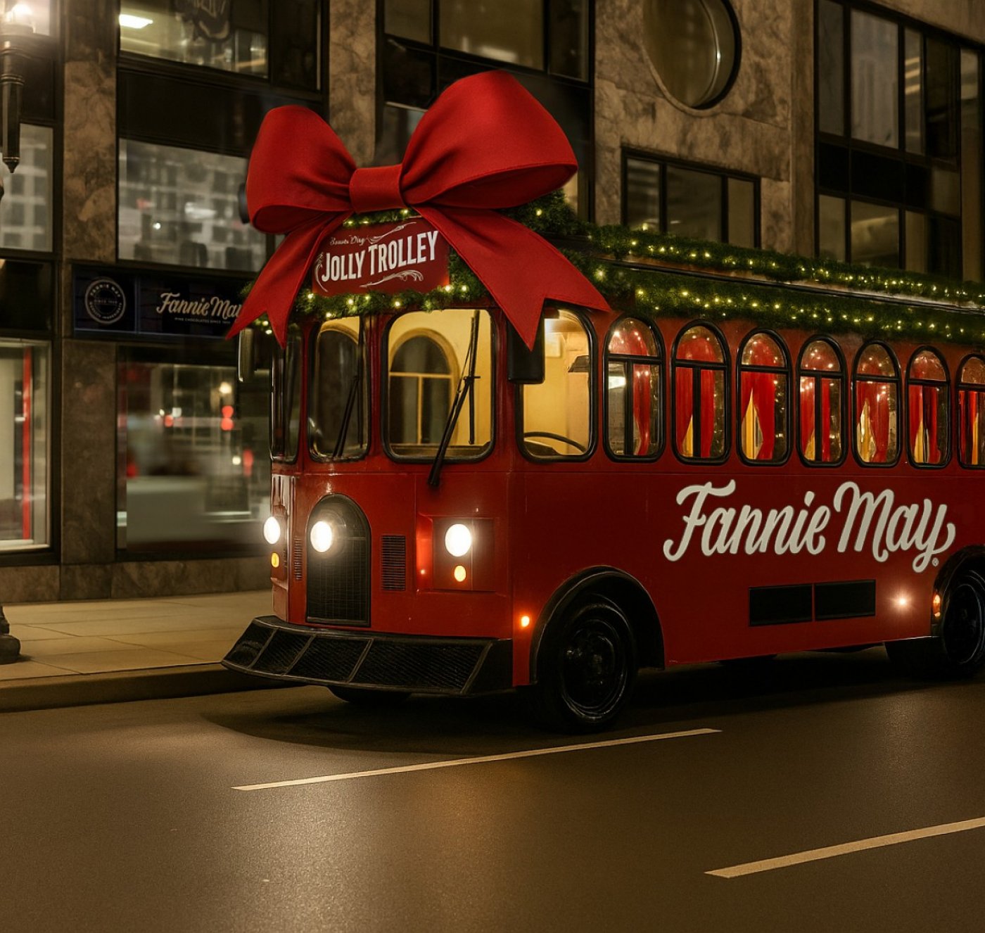Fannie May Jolly Trolley
