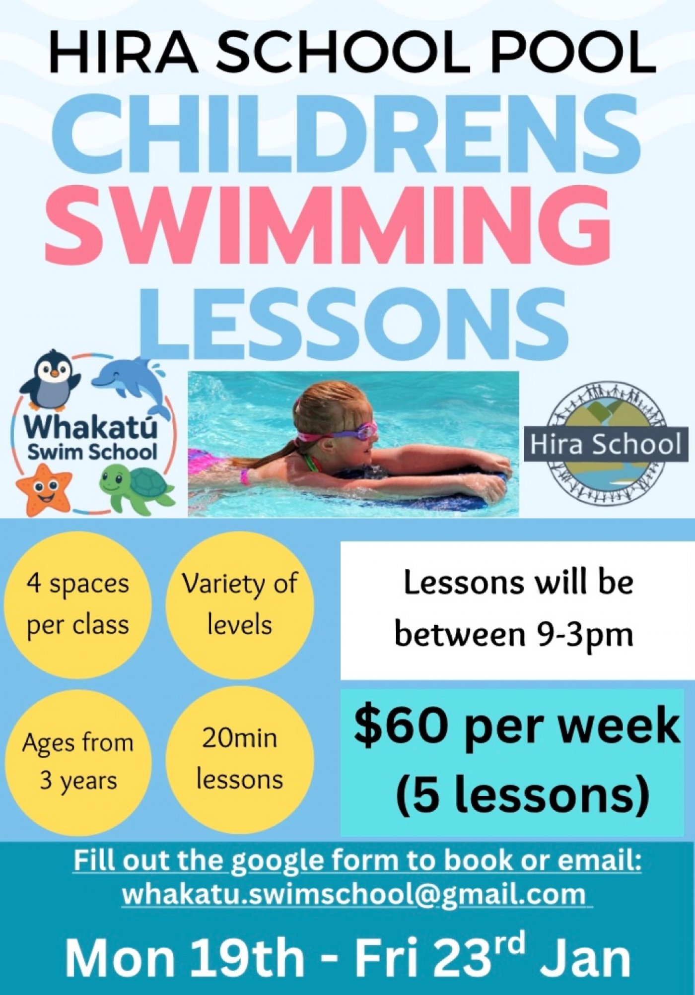 Summer Swimming Lesson 