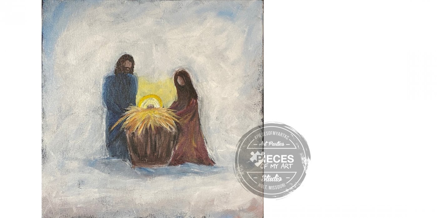 Let's Paint Away in a Manger