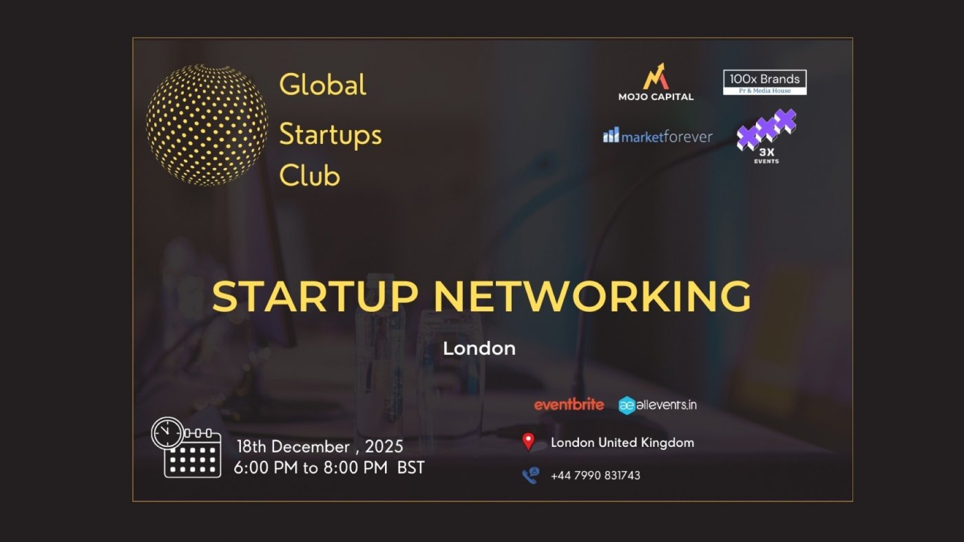 GLOBAL STARTUPS CLUB l STARTUP NETWORKING London 2025