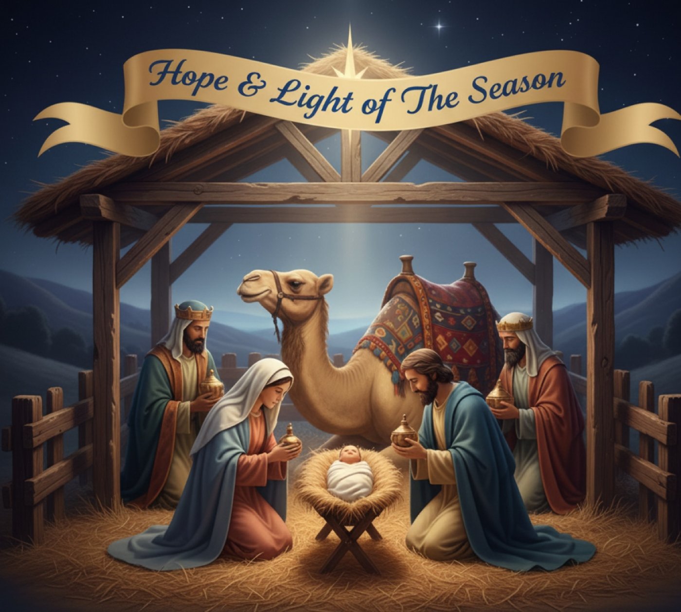 LARKIN LIVE NATIVITY FREE OPEN HOUSE AND FOOD DRIVE